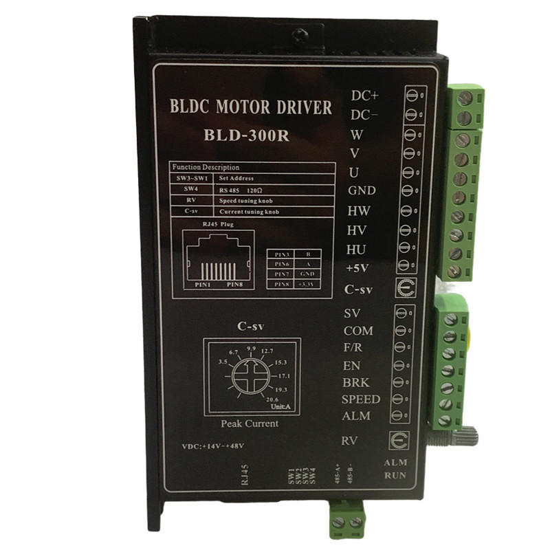 BLD-300B直流无刷电机驱动器24V 36V 48V 55V 60带485控制器-300R