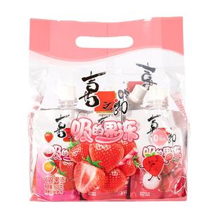 喜之郎蒟蒻果冻爽益生元可吸果冻吸0脂肪儿童健康零食小吃年货