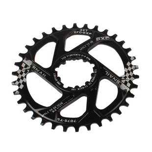 蜗牛山地车正负齿盘片CNC超轻铝合金3钉直装式牙盘xx1 GX NX 单盘