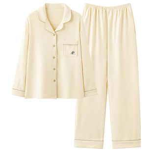 浪莎德绒女士睡衣女款2026新款秋冬季加绒加厚双面磨毛家居服套装