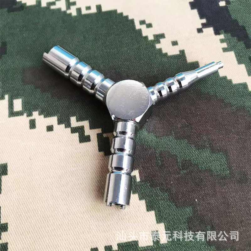 五金工具扳手P1进气阀出气阀钥匙前准心三角拆装功能工具
