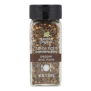Simply Organic有机调味料多用途无盐全素美味烹饪搭档浓郁香气