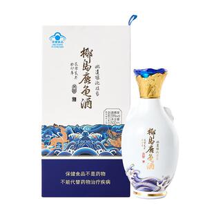 【年货主推】椰岛鹿龟酒青澜33度500ml高档养生保健酒送长辈-自营