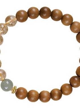 合慕印度老山檀香木手串本命年