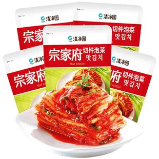 韩国泡菜正宗酸辣白菜清净园宗家府切件泡菜东北韩式下饭菜旗舰店