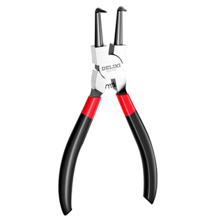 德力西电气卡簧钳挡多功能内卡卡环外卡内外两用弹簧钳子扩张工DB