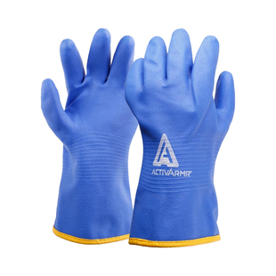 Ansell安思尔97-681耐低温防水保暖加绒防滑耐磨抗油防护防寒手套