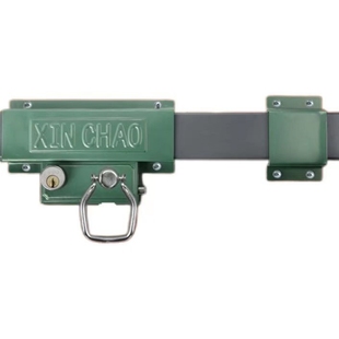 大门锁212方钢齿条锁庭院防盗门农村老式双开门木门铁门锁整套