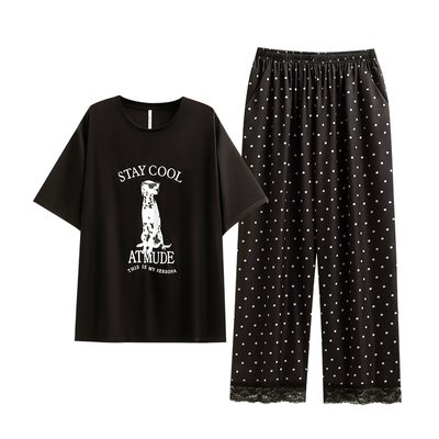 【商场同款】悦内女士丝绸睡衣