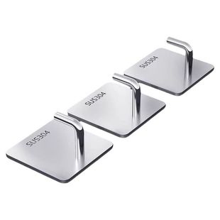 挂钩粘钩强力粘胶免打孔贴墙上厨房无痕钉墙壁门后卫生间钥匙钩子