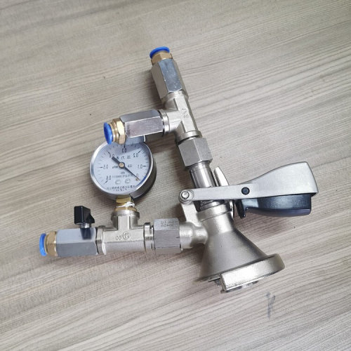 厂销精酿啤酒设备A型板式分w配器酒桶分配器扎啤桶灌装器扎啤机i.