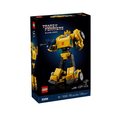 【自营】LEGO乐高ICONS系列10338变形金刚大黄蜂拼搭积木儿童玩具