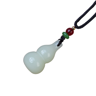 夜光石荧光石小葫芦项链饰品女挂绳吊坠男款福禄送女朋友生日礼物