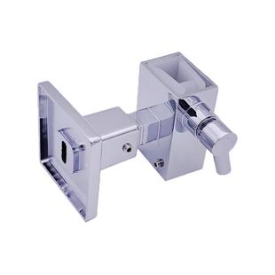 方形花洒座淋浴花洒固定座加长杆淋浴柱升降淋浴管明装底座墙支架