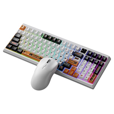 狼途T98三模机械键盘无线蓝牙游戏电竞专用电脑办公通用热插拔