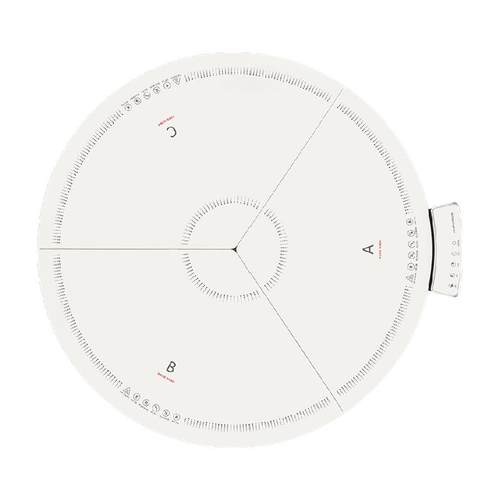 摩飞圆形折叠暖菜板保温板热菜板暖菜垫MR8306恒温控温多功能家用