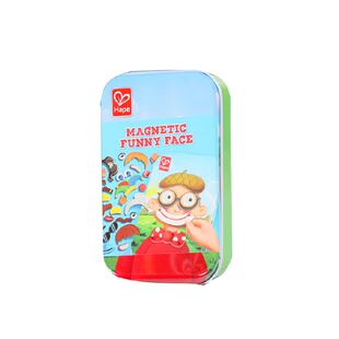 Hape钓鱼游戏蛇棋变装磁力贴磁力片桌游手指足球儿童口袋玩具礼物