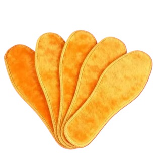 加绒鞋垫冬季保暖防寒黄金绒加厚男女款保暖防臭透气运动舒适