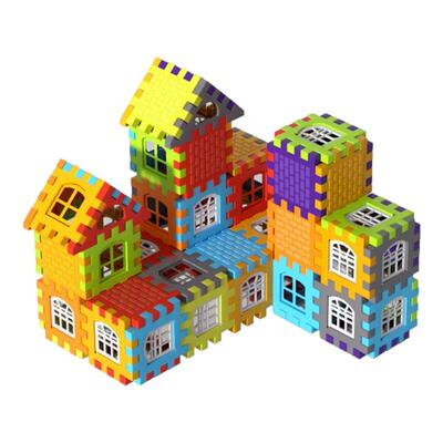 爱乐心拼插积木新款房子