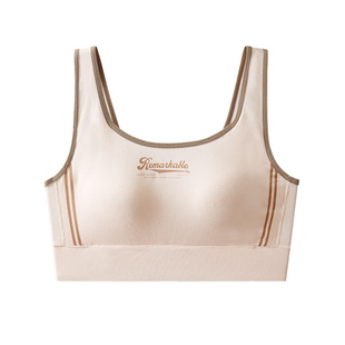 婷美儿童内衣女童初中高中学生发育期运动透气背心少女青春期文胸