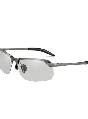 墨镜钓鱼日夜两用变色偏光镜