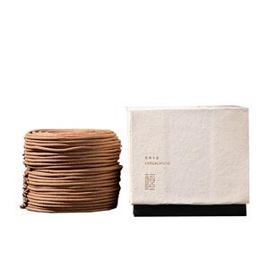 美真香 越南富森红土沉香印度老山檀香盘香熏香家用室内礼佛香薰