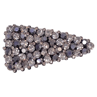 韩版简约水钻三角形发夹女高端洋气发卡2025新款时尚好看发饰头饰