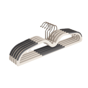 短颈缩脖子衣架家用挂衣无痕师防肩角衣服撑子挂架衣柜防滑衣物