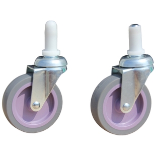 手推车静音轮清洁车小轮保洁工具车宾馆客房酒店服务车清包车配件