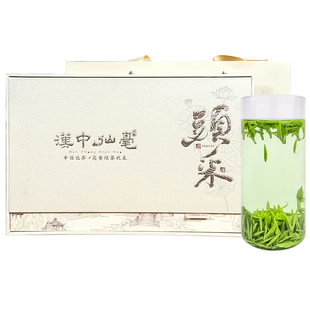 2025新春明前茶陕西汉中仙毫午子绿茶雀舌高山云雾毛尖茶叶礼盒装