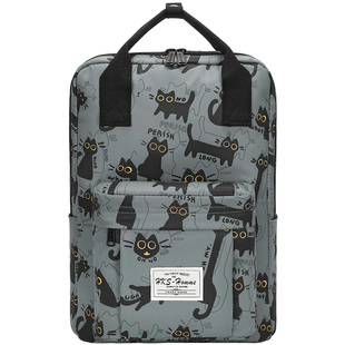 双肩包女笔记本电脑包旅行包大容量背包大学生高中生书包男通勤