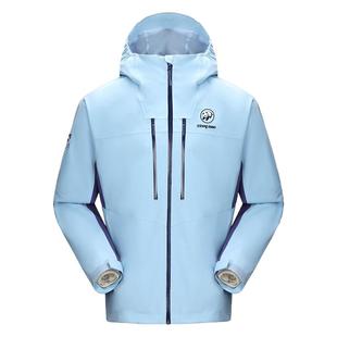 明星同款【探岳者】熊猫骆驼冲锋衣三合一户外防水秋冬外套登山服