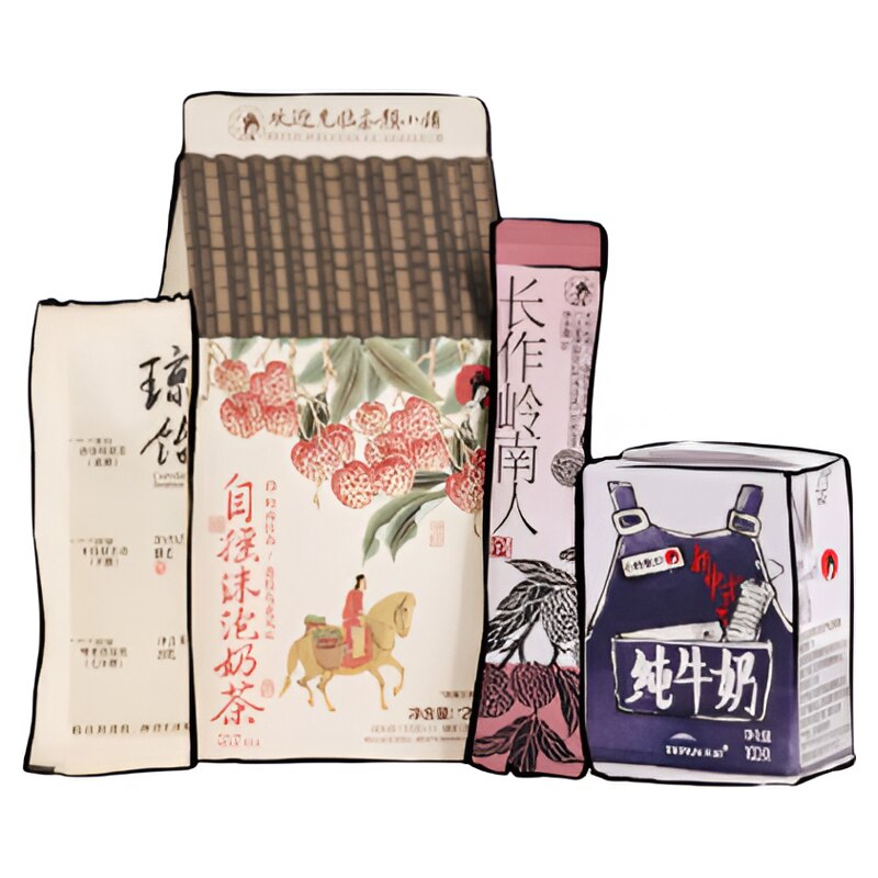 茶颜悦色自摇茉泡奶茶幽兰拿铁