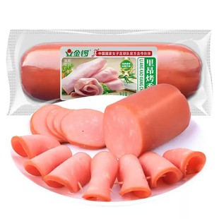 金锣里昂烤香肠220g/4支火腿配餐下酒菜冷盘熟食整箱包邮火锅即食