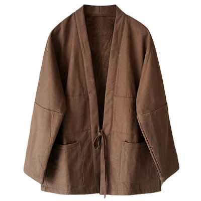 慕刻汉服潮流复古加绒加厚