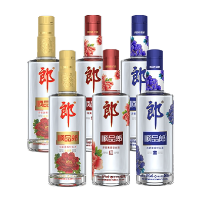 郎酒顺品郎白酒大礼包480ml*6瓶