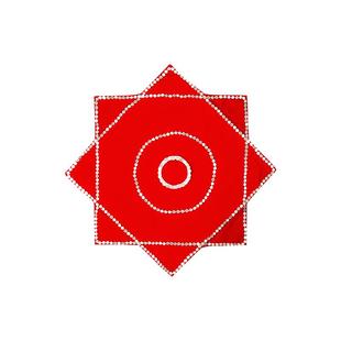 北京东北秧歌手绢花二人转手绢舞蹈专用学院考级九级道具八角巾帕