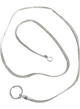 古罗珠宝银项链925纯银蛇骨链女