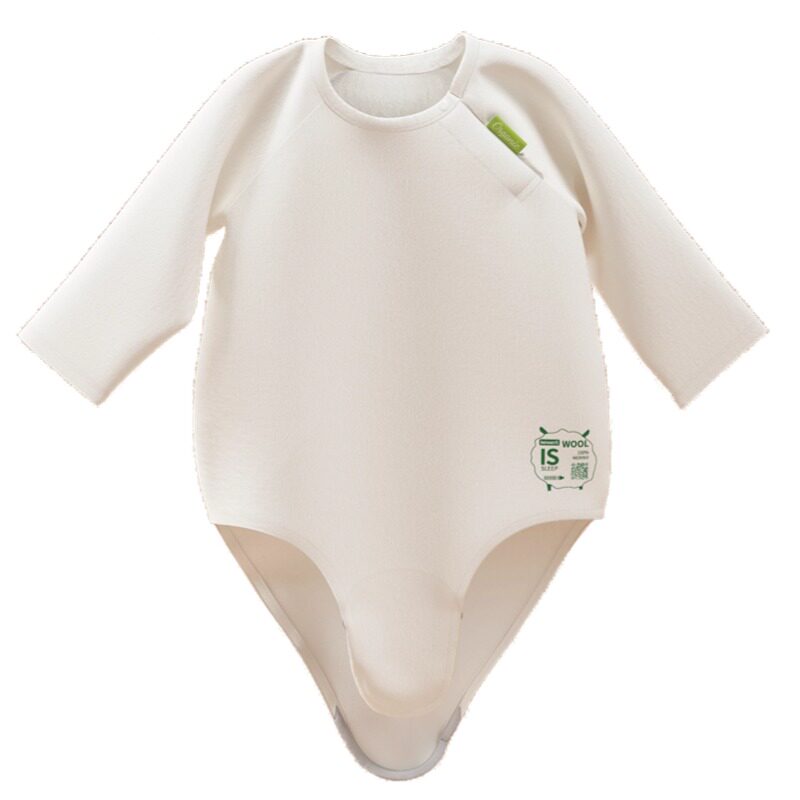 幻曦秋冬季婴儿服羊毛薄款保暖内连身衣/爬服/哈衣