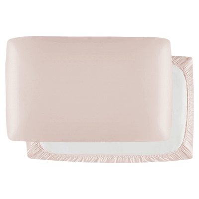 0摩擦睡眠儿童真丝枕套