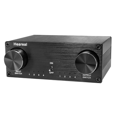 无损音频信号切换器4进4出