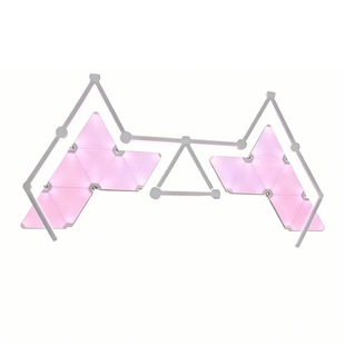 智能奇光板量子灯电竞房直播间墙面装饰壁灯创意洞洞板RGB氛围灯