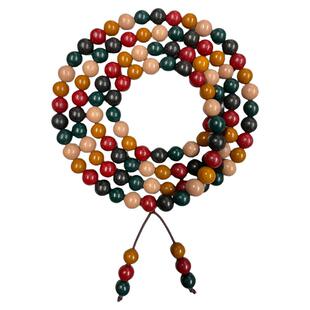 天然中药五行古法合香珠手串非遗中药五方真气香手持念珠108颗