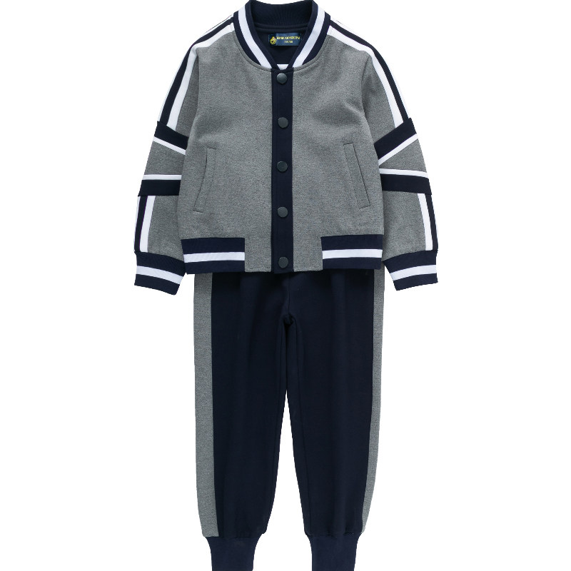 玩酷熊幼儿园园服春秋装校服套装中小学生运动服儿童班服老师定制