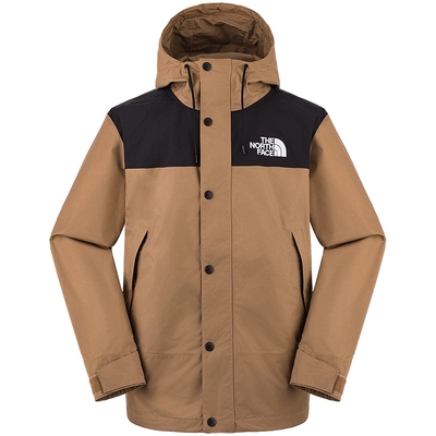 北面男防水硬壳冲锋衣