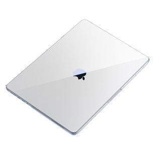 NacCity晶透壳macbook保护壳适用苹果macbookairm2笔记本15.3硅胶壳14英寸16透明macbookpro2025新款M4电脑套