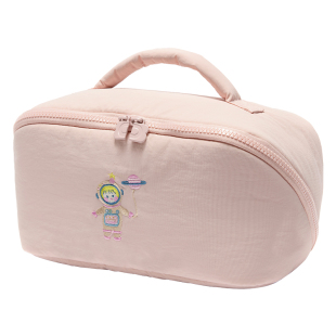 泡芙化妆包女大容量2026新款高端尼龙化妆刷收纳包便携旅行洗漱包
