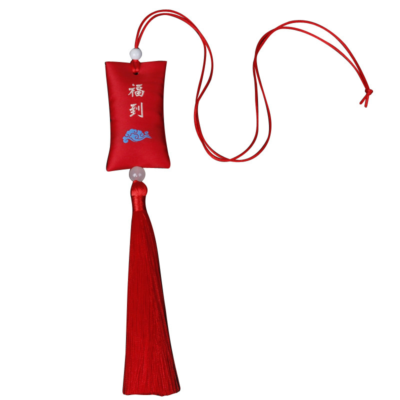 刺绣古风福袋随身小香囊空袋挂件香包袋胎发袋荷包平安袋红色空袋