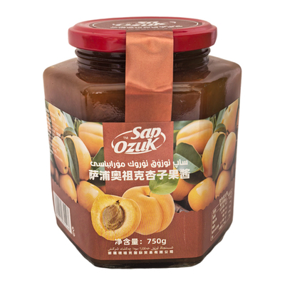 特价划算 750g 新疆伊犁果酱 杏子果酱 早餐蘸酱 涂抹面包拌酸奶