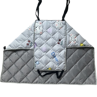 电动车挡风被四季通用折叠分体式小型电瓶车防风罩夏季微厚春秋款